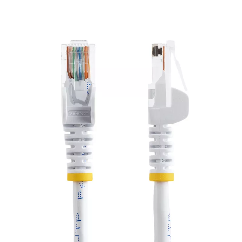 StarTech.com Cat5e Patchkabel mit snagless RJ45-Steckern - 1m, Weiß