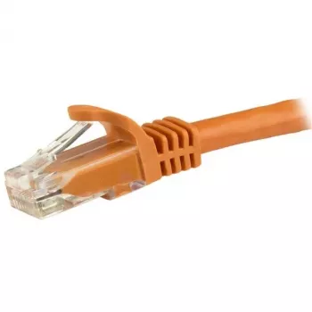 StarTech.com 1m CAT6 Ethernet-Kabel - Orange CAT 6 Gigabit Ethernet Leitung - 250MHz 100W PoE RJ45 UTP Netzwerk-/Patchkabel rastnasenschutz mit Zugentlastung einzeln geprüft
