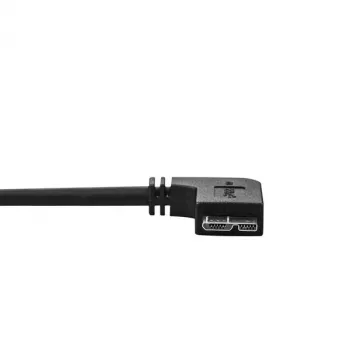 StarTech.com schlank Micro USB 3.0 Kabel - M/M - Linkswinkel Micro-USB - 0,5 m (20 Zoll)