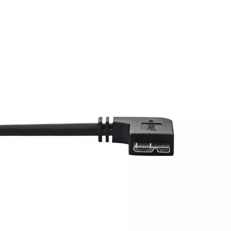 StarTech.com schlank Micro USB 3.0 Kabel - M/M - Linkswinkel Micro-USB - 0,5 m (20 Zoll)
