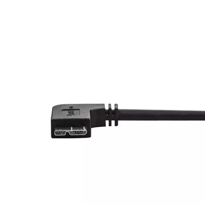 StarTech.com schlank Micro-USB 3.0 Kabel - M/M - rechtwinkliger Micro-USB - 0,5 m (20 Zoll)
