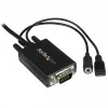 StarTech.com DisplayPort-auf-VGA-Adapterkabel mit Audio – 6 Fuß (2 m)