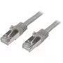 StarTech.com Cat6-Patchkabel – geschirmt (SFTP) – 1 m, Grau, 1 m, Cat6, SF/UTP (S-FTP), RJ-45, RJ-45, Grau