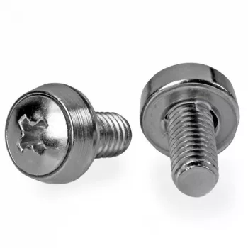 StarTech.com M6 x 12mm - Montageschrauben - 100er-Packung