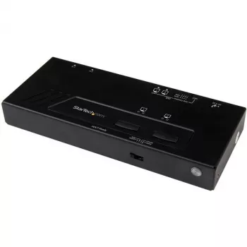 StarTech.com 2x2 HDMI Matrix Switch - 4K mit Fast Switching und Auto-Sensing