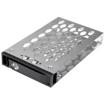 StarTech.com 2,5-Zoll-Hot-Swap-Festplatteneinschub, 2,5 Zoll, Blendenpanel, Schwarz, Silber, 2,5 Zoll, Kunststoff, Stahl, 70 mm