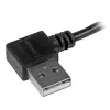 StarTech.com Micro-USB-Kabel mit rechtwinkligen Steckern - M/M - 2 m (6 Fuß)
