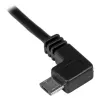 StarTech.com Micro-USB Lade- und Synchronisationskabel M/M - links abgewinkeltes Micro-USB - 30/24 AWG - 1 m (3 Fuß)