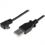 StarTech.com Micro-USB Lade- und Synchronisationskabel M/M – rechtwinkliger Micro-USB – 24 AWG – 2 m