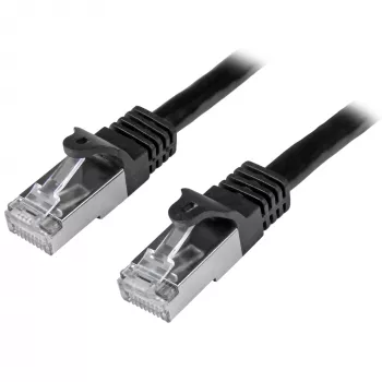 StarTech.com Cat6 Patchkabel - Geschirmt (SFTP) - 3 m, Schwarz
