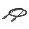 StarTech.com 3 ft. (1 m) Thunderbolt 3 Kabel mit 100 W Power Delivery – 40 Gbit/s
