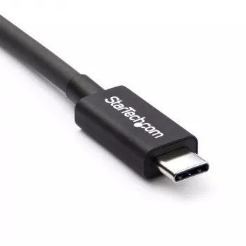 StarTech.com 0,5 m Thunderbolt 3 (40 Gbit/s) USB-C-Kabel – kompatibel mit Thunderbolt, USB und DisplayPort