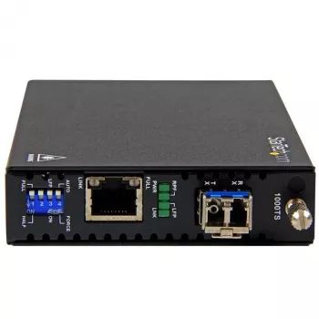 StarTech.com Gigabit Ethernet Kupfer-zu-Glasfaser Medienkonverter - SM LC - 20 km