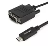 StarTech.com 2 m USB-C-auf-DVI-Kabel – 1920 x 1200 – Schwarz