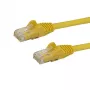 StarTech.com 10m CAT6 Ethernet-Kabel – Gelb – CAT 6 Gigabit-Ethernet-Kabel – 250 MHz – 100 W PoE – RJ45 – UTP – Netzwerk-/Patchkabel – rastnasenfrei – mit Zugentlastung – einzeln geprüft