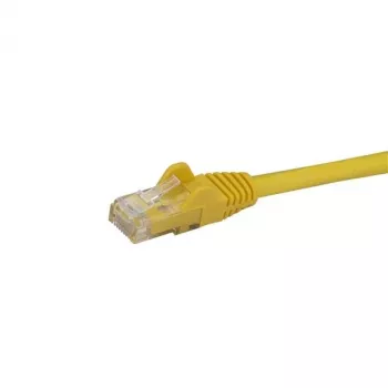 StarTech.com 7m CAT6 Ethernet-Kabel – Gelb CAT 6 Gigabit Ethernet-Kabel – 250MHz 100W PoE RJ45 UTP Netzwerk-/Patchkabel rastnasenfrei mit Zugentlastung einzeln getestet