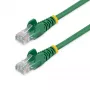 StarTech.com Cat5e Ethernet-Patchkabel mit rastnasenschutzfreien RJ45-Steckern – 0,5 m, Grün