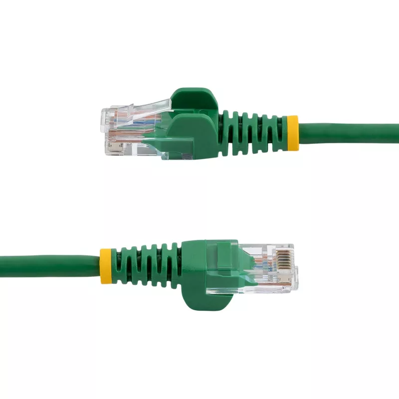 StarTech.com Cat5e Ethernet-Patchkabel mit rastnasenschutzfreien RJ45-Steckern – 0,5 m, Grün