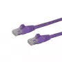 StarTech.com 7m CAT6 Ethernet-Kabel - Lila CAT 6 Gigabit Ethernet Kabel - 250MHz 100W PoE RJ45 UTP Netzwerk-/Patchkabel rastnasenfrei mit Zugentlastung einzeln geprüft