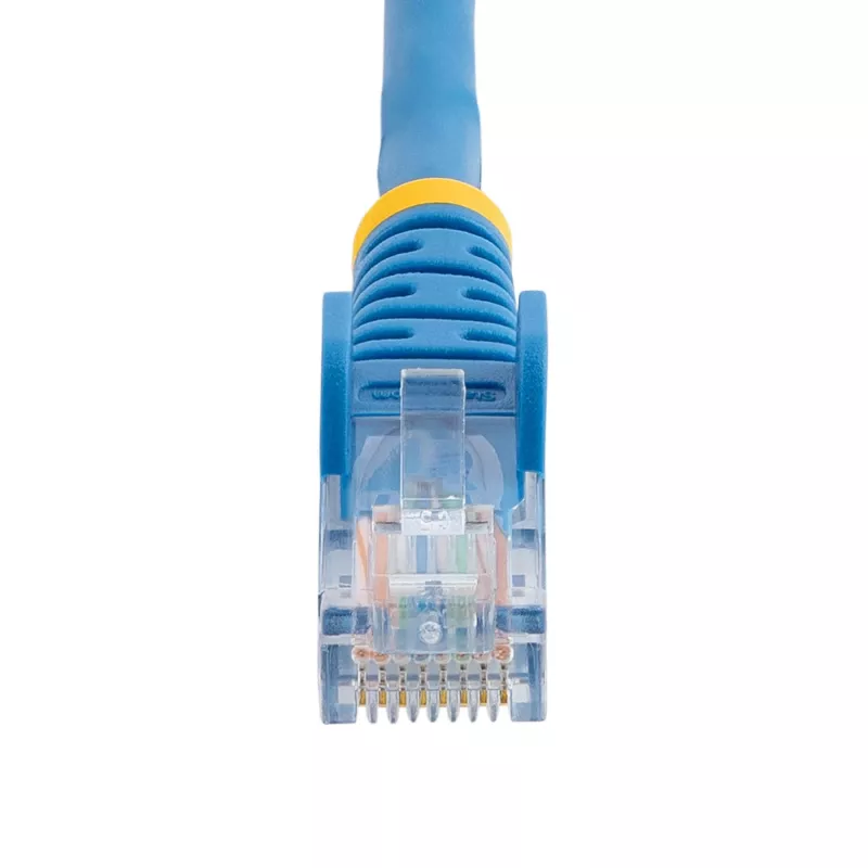 StarTech.com Cat5e Ethernet Patchkabel mit snagless RJ45-Steckern – 0,5 m, Blau