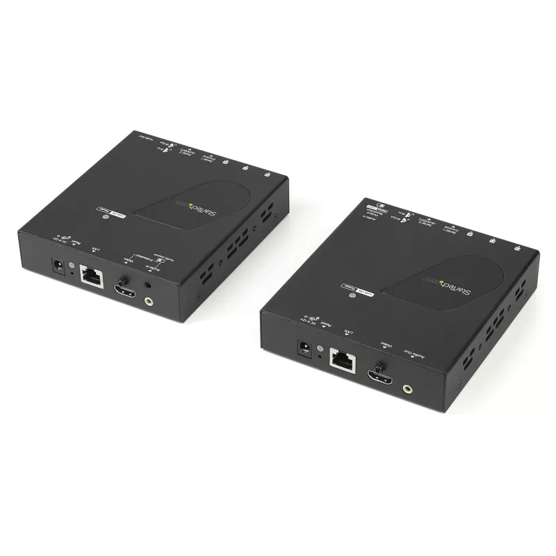 StarTech.com 4K HDMI over IP Extender Kit mit Video Control App, skalierbares AV over IP mit Unterstützung für AVoIP-Videowand