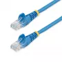 StarTech.com Cat5e Ethernet-Patchkabel mit Snagless RJ45-Steckern – 7 m, Blau