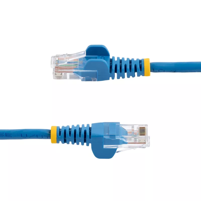 StarTech.com Cat5e Ethernet-Patchkabel mit Snagless RJ45-Steckern – 7 m, Blau