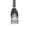 StarTech.com Cat5e Ethernet Patchkabel mit snagless RJ45-Steckern – 7 m, Schwarz
