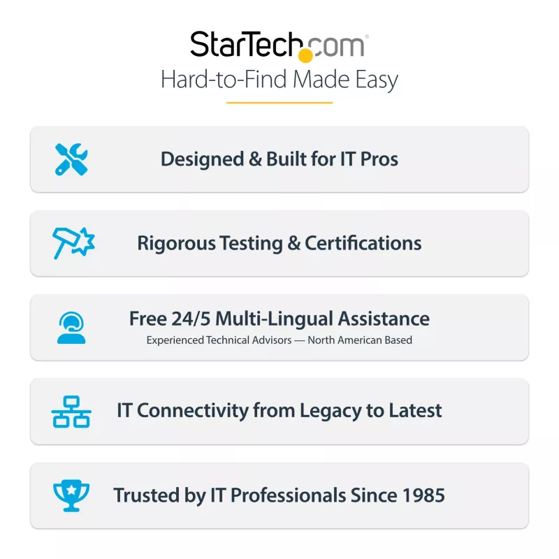 StarTech.com 4-Post 42U Serverschrank, 19 Zoll Datenschrank für Computer / AV / IT-Geräte Montage, Serverschrank-Gehäuse mit Rollen, vollwertiger industrieller Netzwerkspeicher
