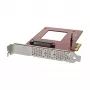 StarTech.com PEX4SFF8639 U.2-zu-PCIe-Adapter für 2,5-Zoll-U.2-NVMe-SSD, SFF-8639, x4 PCIe 3.0