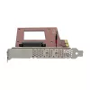 StarTech.com PEX4SFF8639 U.2-zu-PCIe-Adapter für 2,5-Zoll-U.2-NVMe-SSD, SFF-8639, x4 PCIe 3.0