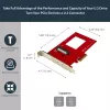 StarTech.com PEX4SFF8639 U.2-zu-PCIe-Adapter für 2,5-Zoll-U.2-NVMe-SSD, SFF-8639, x4 PCIe 3.0
