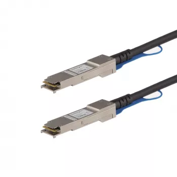 StarTech.com HPE JG326A kompatibles 1m 40G QSFP+ zu QSFP+ Direktanschlusskabel Twinax - 40GbE QSFP+ Kupfer-DAC 40 Gbps Low Power aktives Transceiver-Modul DAC Firepower SN2410M 4200