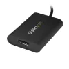 StarTech.com USB 3.0 zu DisplayPort Adapter, USB DP Monitor Konverter für Windows, 4K (keine Unterstützung für macOS/ChromeOS/Linux) - TAA