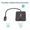 StarTech.com USB 3.0 zu DisplayPort Adapter, USB DP Monitor Konverter für Windows, 4K (keine Unterstützung für macOS/ChromeOS/Linux) - TAA
