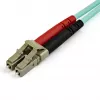 StarTech.com 7 m (22 ft) LC/UPC zu LC/UPC OM3 Multimode-Glasfaserkabel, Vollduplex 50/125 µm Zipcord-Faserkabel, 100G, geringe Einfügedämpfung, LSZH Glasfaser-Jumperkabel