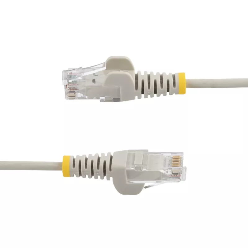 StarTech.com 2,5 m CAT6-Kabel – schlank – rastnasenfreie RJ45-Stecker – Grau