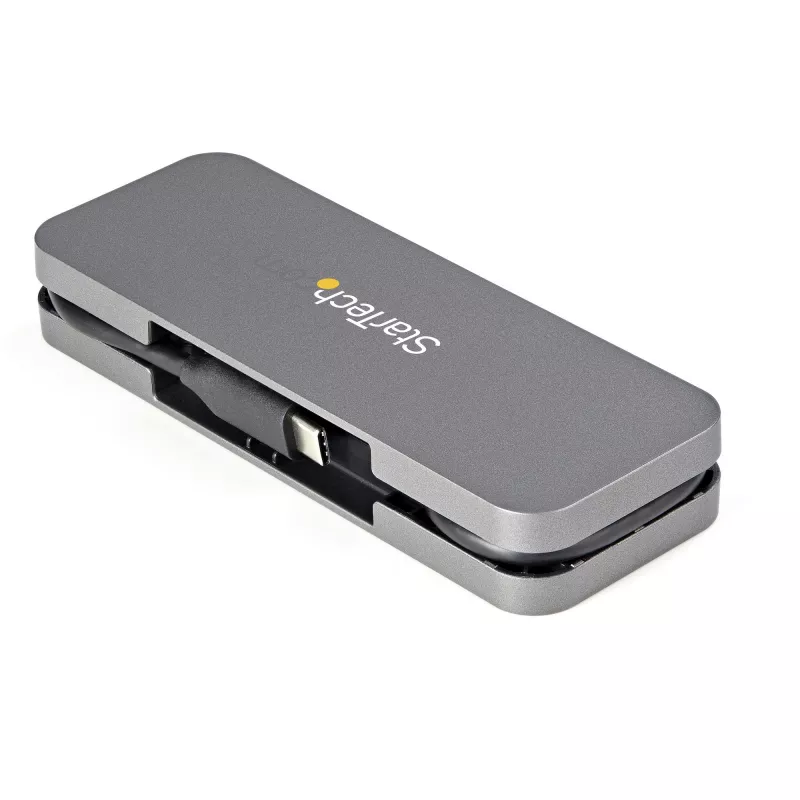 StarTech.com ~4 Port USB C Hub - 4x USB-A - USB 3.0 Type-C Hub - USB 3.2 Gen 1 (5Gbps) - Bus Powered Portable USB-C to USB-A Adapter Laptop Hub - 11.2 inch (28.5cm) Kabel mit Kabelmanagement