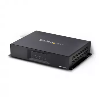 StarTech.com 2x2 HDMI Videowall-Steuergerät – 4K 60Hz HDMI 2.0 Videoeingang auf 4x 1080p Ausgang – Videowall-Prozessor für Multi-Display – Videowall-Splitter – RS232/Ethernet-Steuerung