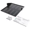 StarTech.com 2U Server Rack Shelf - 2 Post - Center Mount - Vented