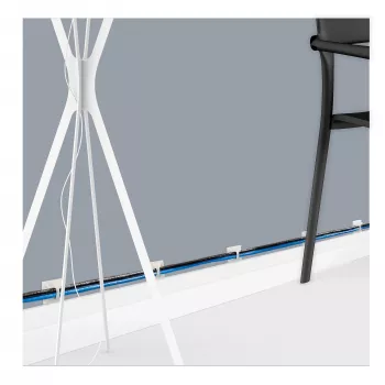 StarTech.com 100er-Pack Kabelbinder-Sockel mit Klebeband für 0,21 Zoll (5,5 mm) breite Kabelbinder – Nylon/Kunststoff-Kabelbinderhalterungen – Elektro-/Netzwerkkabel-Wickelhalterungen / 94V-2 Brandschutz & UL-zertifiziert TAA