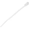 StarTech.com 4 Zoll (10 cm) Kabelbinder mit Befestigungsloch - 1/16 Zoll (2 mm) breit, 7/8 Zoll (24 mm) Bündeldurchmesser, 18 lb (8 kg) Zugfestigkeit, Nylon 66 selbstsichernde Kabelbinder mit Schraubloch, UL-gelistet, 100er-Pack