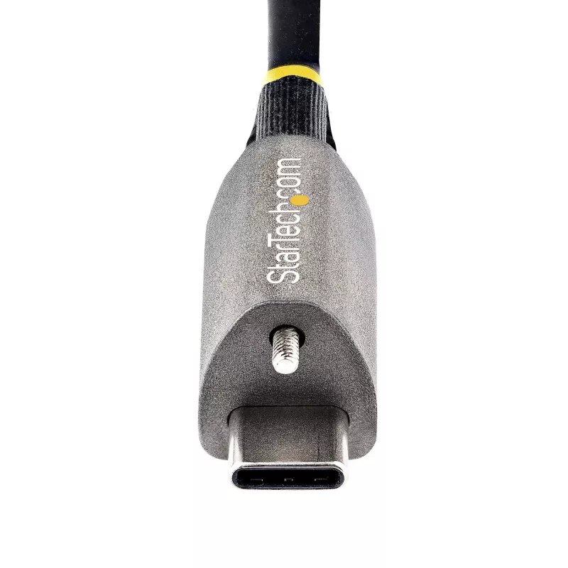 StarTech.com 50 cm Top Screw Locking USB-C-Kabel 10 Gbit/s – USB 3.1/3.2 Gen 2 Typ-C-Kabel – 100 W (5 A) Power Delivery Ladeleistung, DP Alt Mode – Einfach-Schraubsicherung, USB-C Kabel Laden/Synchronisieren