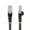 StarTech.com 7m CAT6a Ethernet-Kabel - Schwarz - Low Smoke Zero Halogen (LSZH) - 10GbE 500MHz 100W PoE++ Snagless RJ-45 mit Zugentlastung S/FTP Netzwerk-Patchkabel