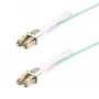 StarTech.com 3 m (9,8 ft) LC auf LC (UPC) OM4 Multimode-Glasfaserkabel mit Push-Pull-Laschen, 50/125 µm, 100G, biegeunempfindlich, geringe Einfügedämpfung – LSZH Glasfaser-Patchkabel