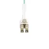 StarTech.com 5m LC zu LC (UPC) OM4 Multimode Glasfaserkabel mit Push-Pull-Laschen, 50/125µm, 100G, biegeunempfindlich, geringe Einfügedämpfung – LSZH Glasfaser-Jumperkabel
