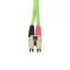 StarTech.com 15m (49.2ft) LC zu LC (UPC) OM5 Multimode Glasfaserkabel, 50/125µm Duplex LOMMF Zipcord, VCSEL, 40G/100G, LSZH Glasfaser-Jumperkabel