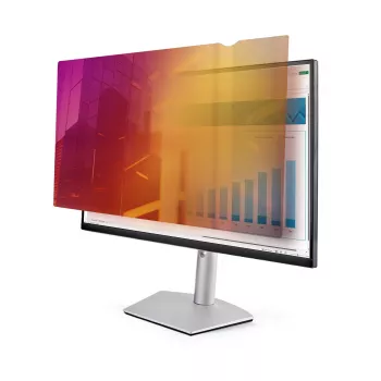 StarTech.com 68,6 cm (27″) 16:9 Gold Monitorschutzfolie, umkehrbar mit verbesserter Privatsphäre, glänzender Computerschutzfilter, entfernbarer Blickschutz, +/- 30°