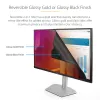 StarTech.com 68,6 cm (27″) 16:9 Gold Monitorschutzfolie, umkehrbar mit verbesserter Privatsphäre, glänzender Computerschutzfilter, entfernbarer Blickschutz, +/- 30°