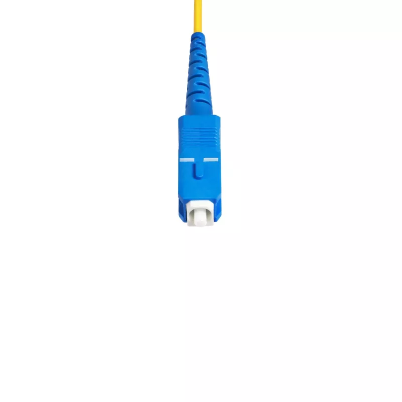 StarTech.com 100m SC zu SC (UPC) OS2 Singlemode Simplex Glasfaserkabel, 9/125µm, 40G/100G, biegeunempfindlich, geringe Einfügedämpfung, LSZH Glasfaser-Jumperkabel